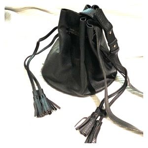 Urban Outfitters vegan leather bucket bag